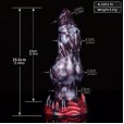 Stellar Wolf Knot Sensation Dildo