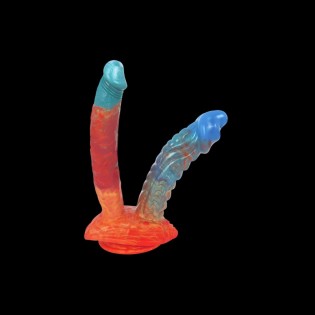 Tenacious U-Shaped Dildo, Dual Pleasure