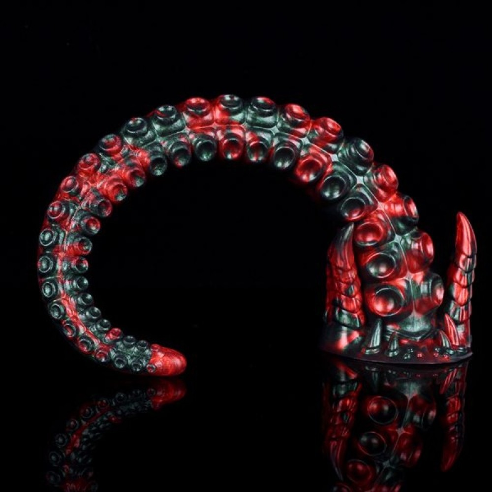 Textured Joseph Tentacle, Hellfire Red