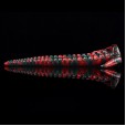 Textured Joseph Tentacle, Hellfire Red