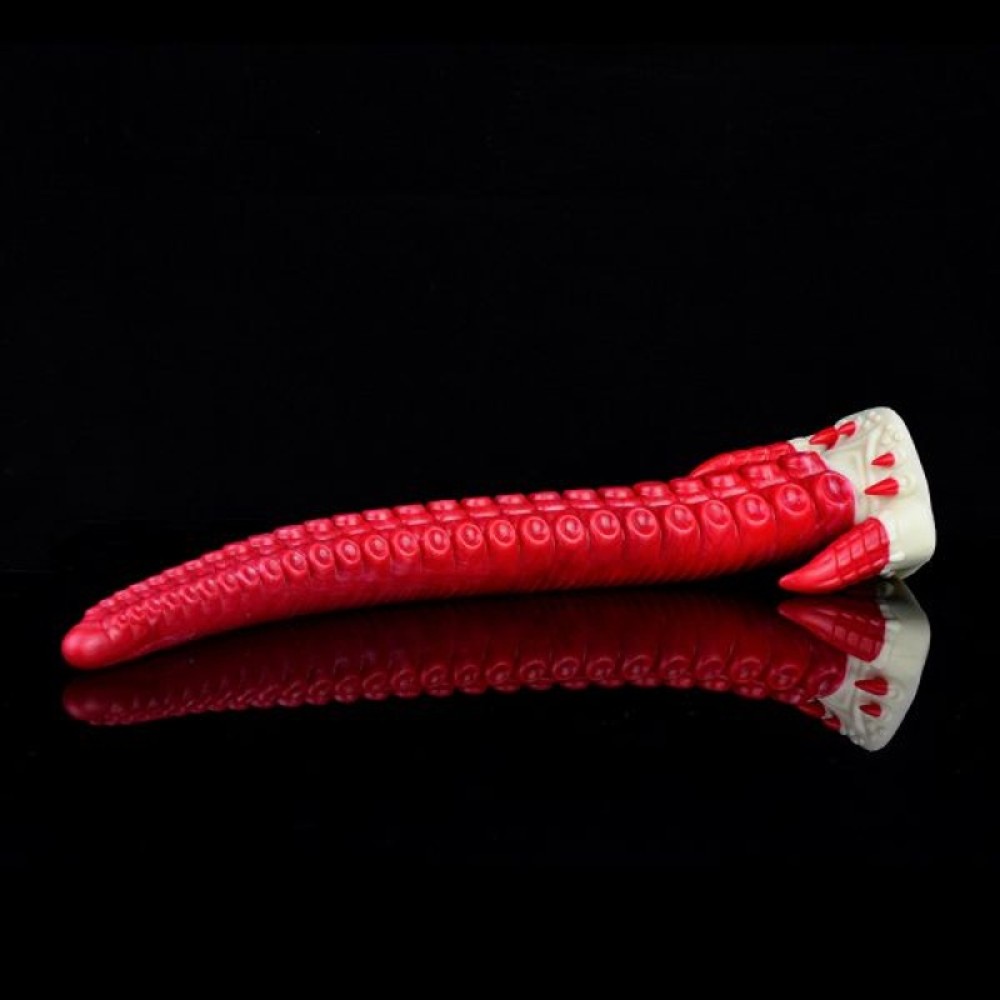 Textured Joseph Tentacle, Hellfire Red