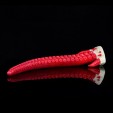 Textured Joseph Tentacle, Hellfire Red