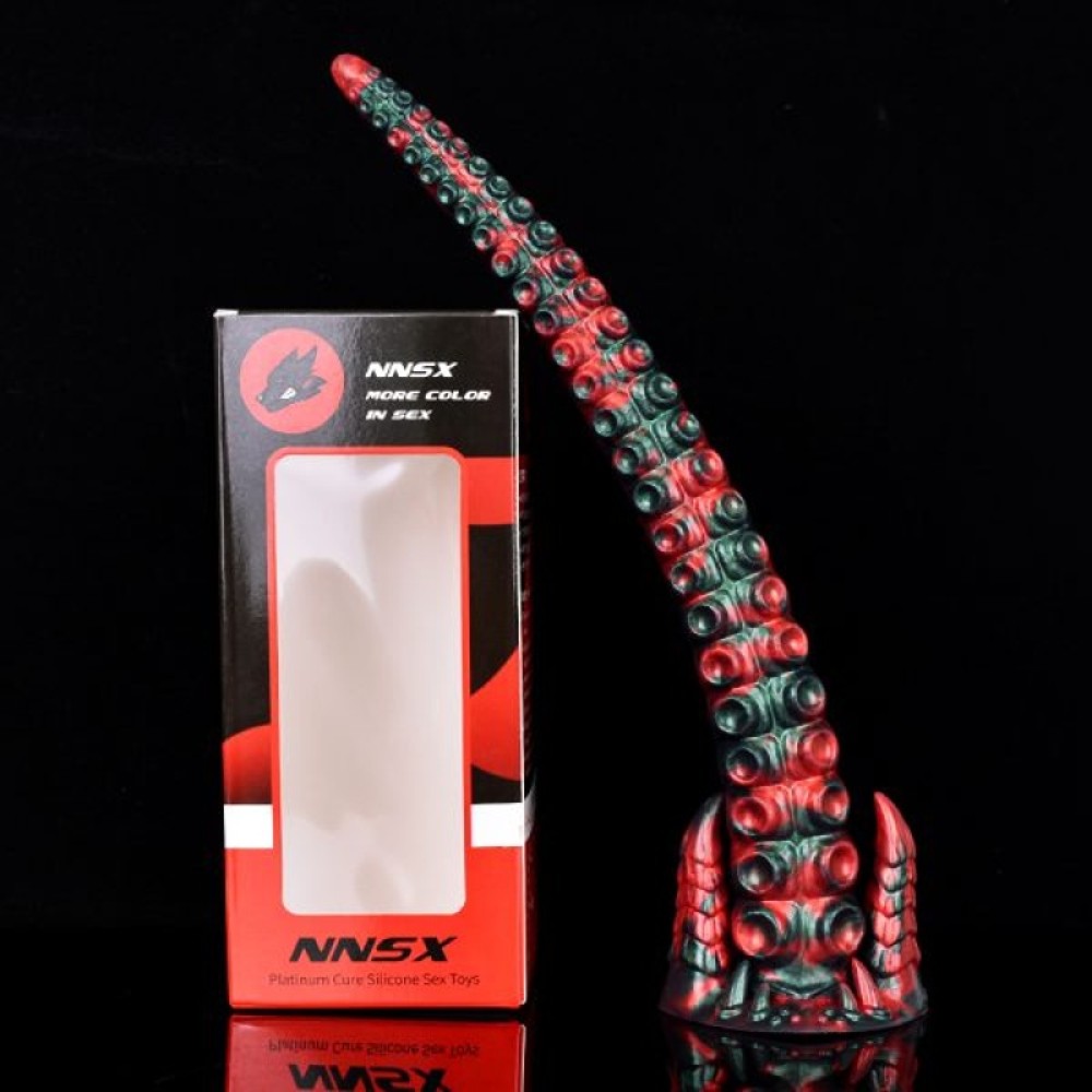 Textured Joseph Tentacle, Hellfire Red