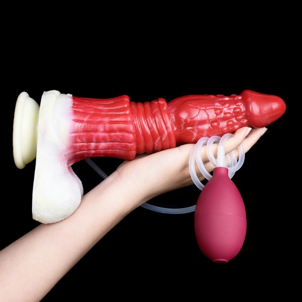 Tiamat's Ribbed Alien Ejaculating Dildo