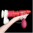 Tiamat's Ribbed Alien Release Dildo