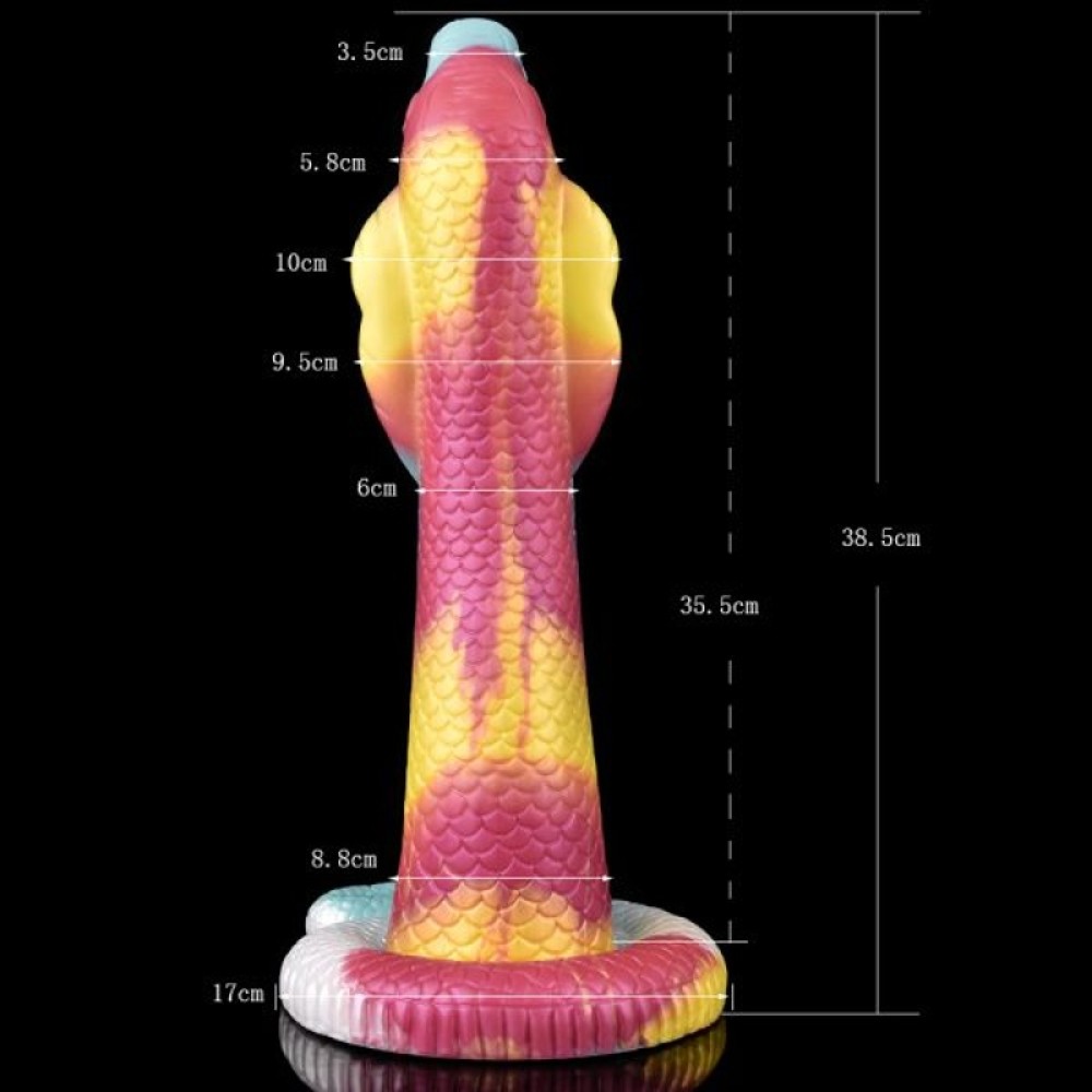 Venomous Inferno Cobra Dildo